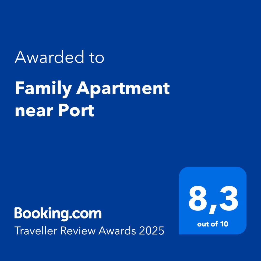 Family Apartment Near Port Пирей Экстерьер фото